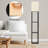 Emonnie 62.9" Column Floor Lamp with Shelves, Real Solid Wood and Bulb Included-2008062375