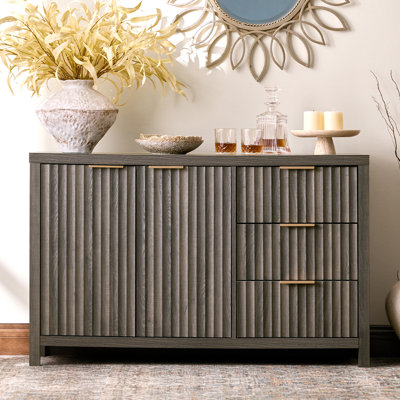 Buffet 47 po 3 tiroirs Nicolee