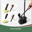 Ensemble brosse et ventouse pour toilettes, ensemble de brosses jetable avec 10 recharges-137462167