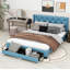 Lit plateforme tapissier Blasford-1246144313