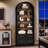78.77'' Tall Bookcase With Drawers-1402993958