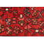 Tapis de couloir oriental tribal rouge 3X13 One-of-a-Kind