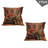 Ambesonne Cat Pillow Covers 2 Pack Marigold Salmon-99019585-99019590