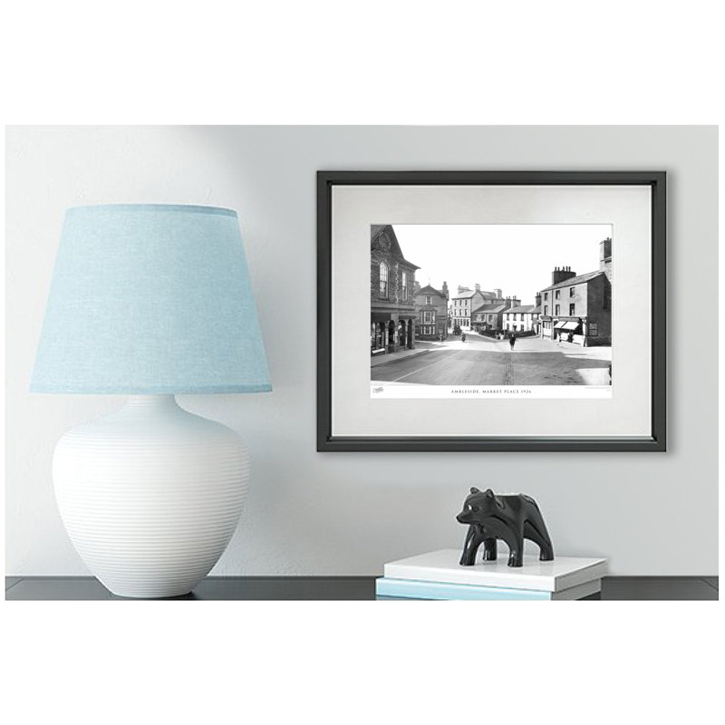 Ambleside, Market Place 1926 by Francis Frith - Single Picture Frame Print, 28cm H x 36cm W