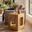 MGO Side Table with Wood Pattern