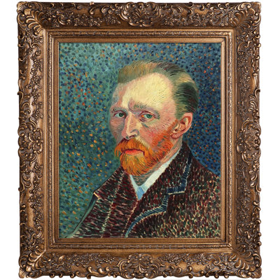 « self portrait » par vincent van gogh-dessiner sur toile, image