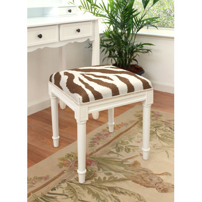 Ahloni Solid Wood Accent Stool
