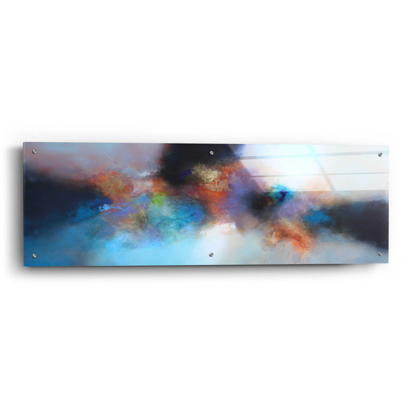Ivy Bronx «Homeward Journey» par Eelco Maan, art mural en verre acrylique, H 16 po x l 48 po x P 0,2 po