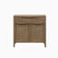 Commode d'appoint tissée 2 portes Palisades