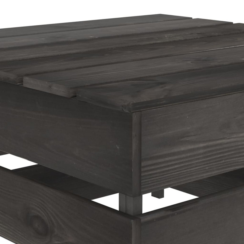 Cyra Rectangular Metal Outdoor Coffee Table , cm W 62cm cm D, Grey