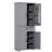 Bathroom Storage Cabinet With Doors And Drawer, Multiple Storage Space, Adjustable Shelves-1311901795