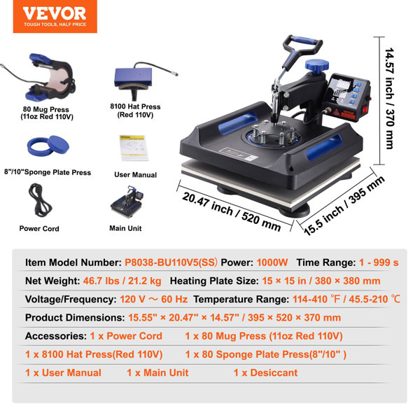 Dimensions du produit