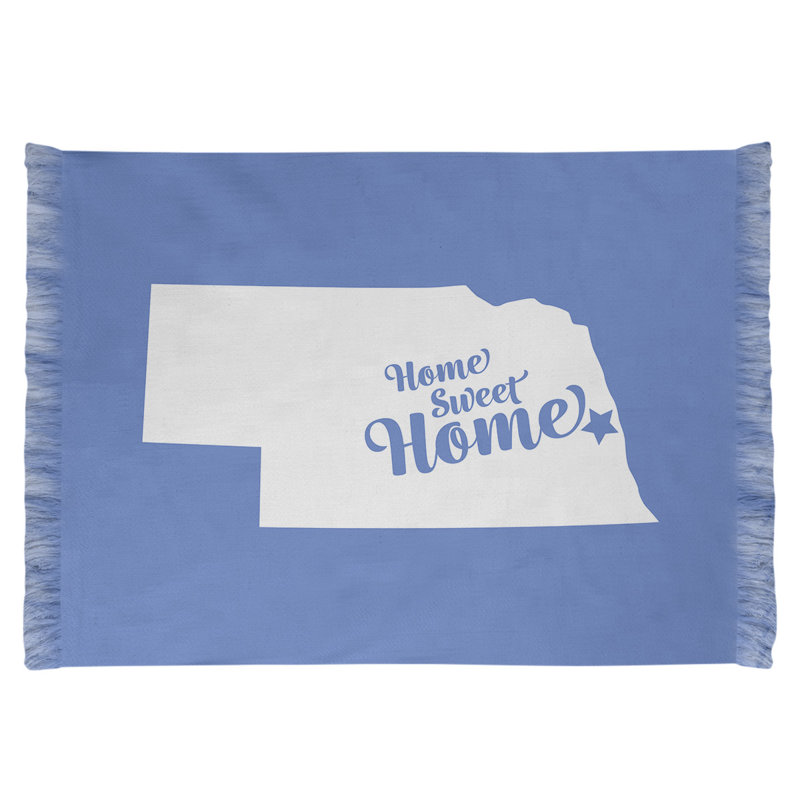 Tapis omaha blue area home