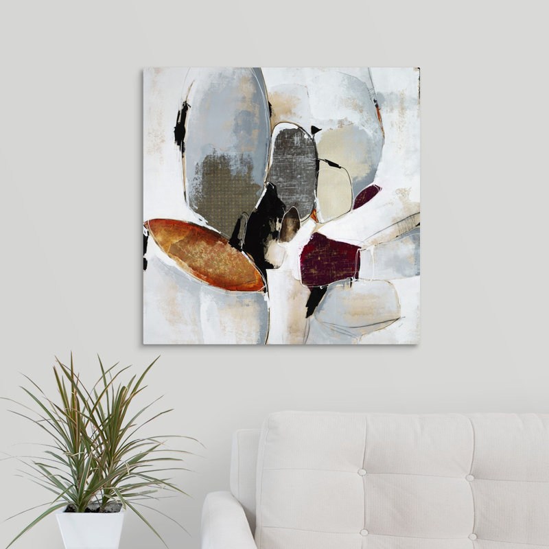 «Lost in the Moment», peinture sur toile, Toile tendue, H 24 po x l 24 po x P 1,25 po
