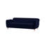 Anrey 3 Seater Velvet Sofa Bed-496235960