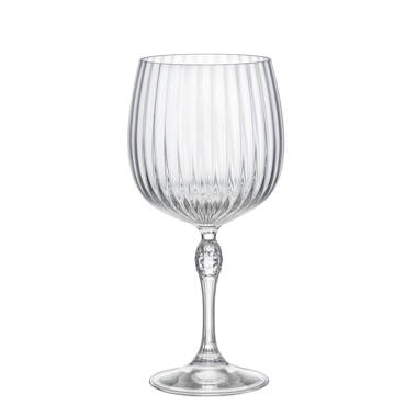 Angled Crystal Gin & Tonic Glasses (Set of 4) by Viski (10855)