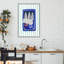 Giclée encadrée de sardines bleues, design par Metka Hiti-2094123171-2094123169