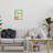 " Flamingo Using Retro Telephone Patterned Flower Motif " by Amelie Legault-74019256-74019255