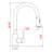 High Arc Pull Down Stainless Steel Kitchen Faucet Matte Black Elegant Design With Soap Dispenser For Modern Kitchens