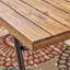Causeuse d'extérieur avec table basse Canoga