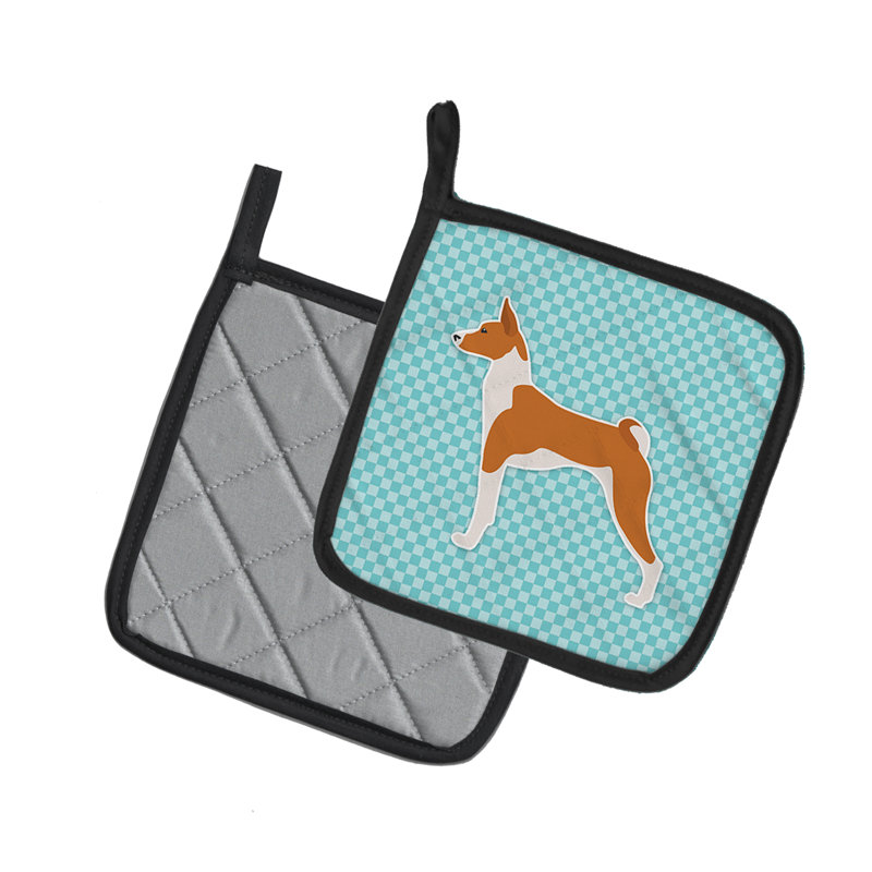 Poignée Burnen Basenji, Bleu