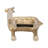 Enchanting Gold Giraffe Figurine, Intricately Designed, Perfect Accent for Home Decor