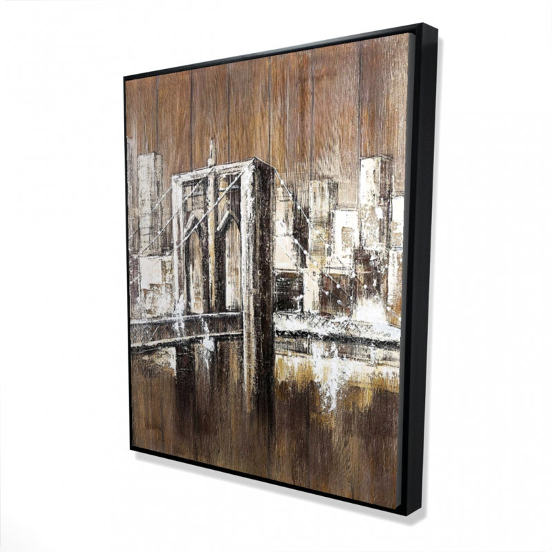 «Brooklyn Bridge», reproduction sur toile