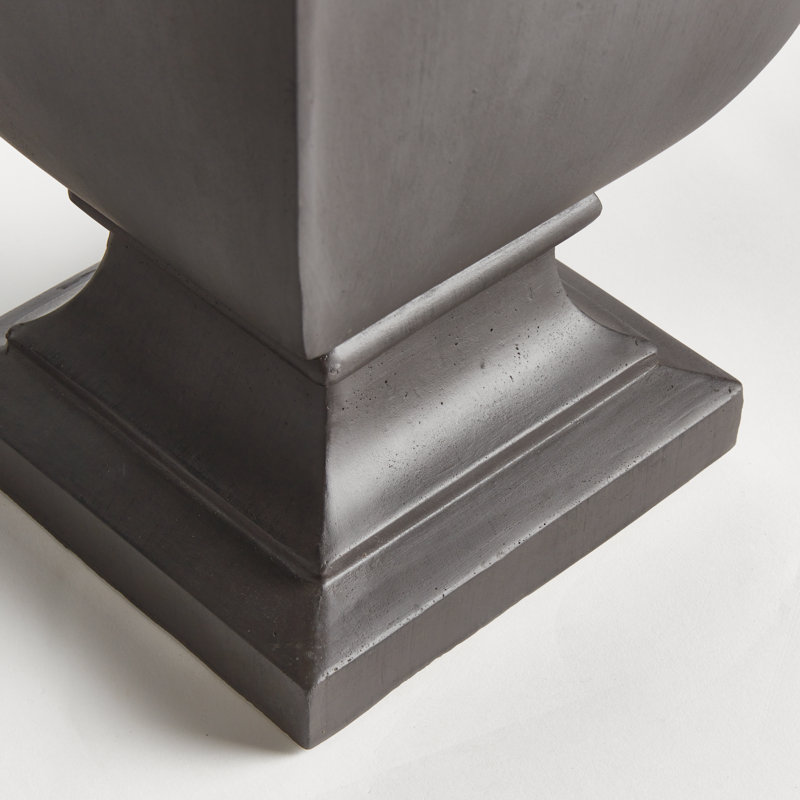 Beckett Concrete Composite Planter, 21.5"H x 14.5"W x 14.5"D