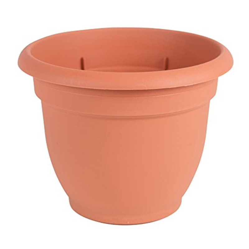 Ketzaly Pot Planter,  Terra Cotta, 5.25" H x 6.5" W x 6.5" D