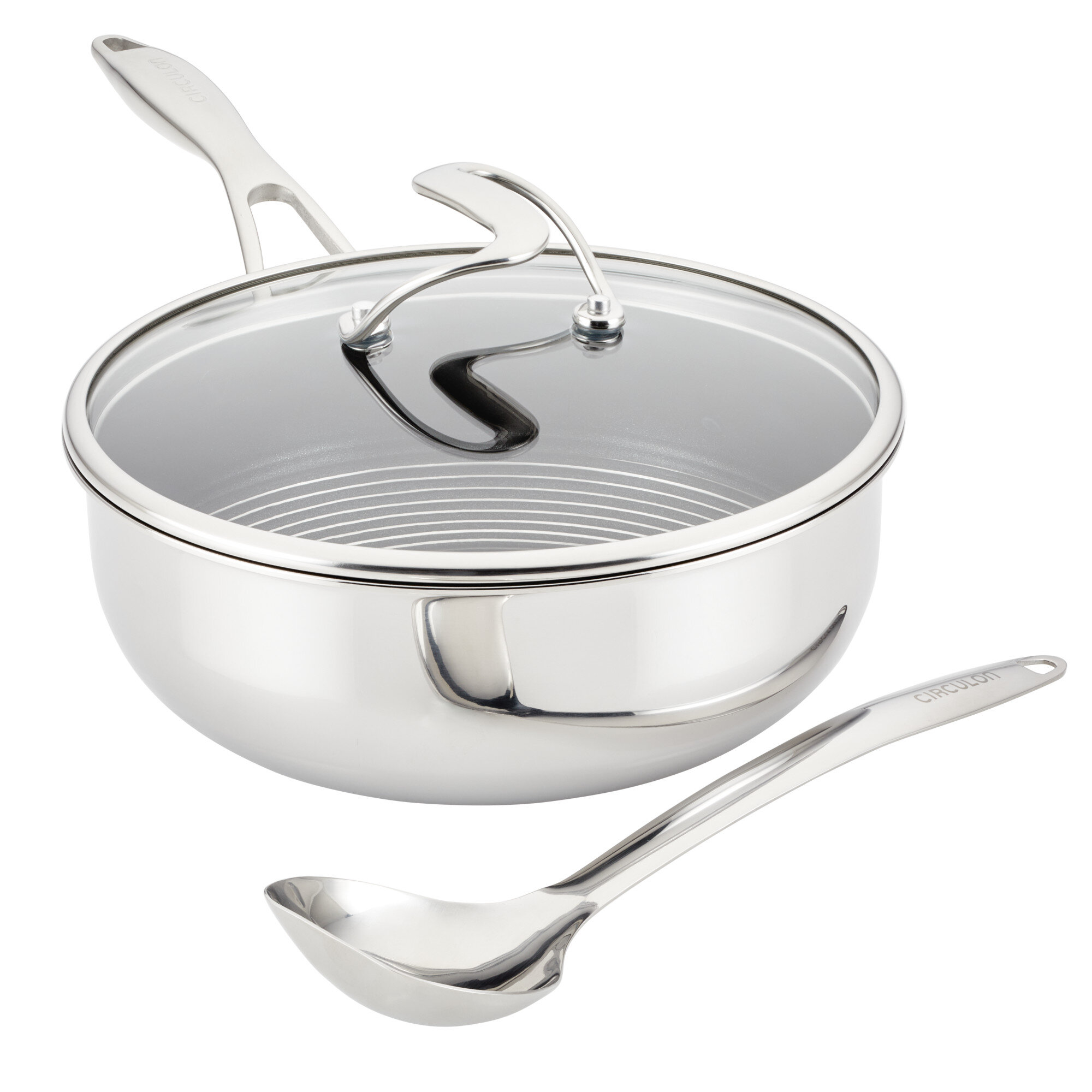 https://assets.wfcdn.com/im/00241649/compr-r85/1457/145761142/circulon-clad-stainless-steel-chef-pan-and-utensils-with-hybrid-steelshield-3-piece-silver.jpg