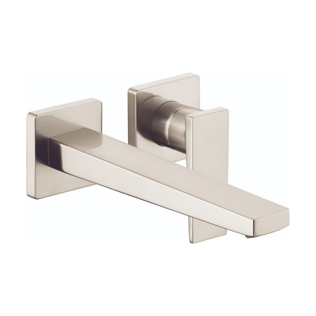 Metropol Low Flow Water Saving Wall Mounted Bathroom Faucet, Brushed Nickel
