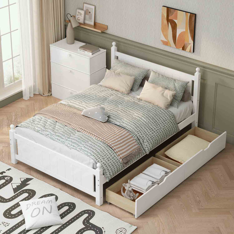 Platform Storage Bed, Full