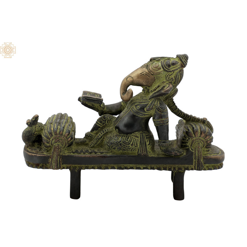 Figurine lecture Ganesh