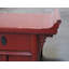 19th Century Red Altar-Style Console Table