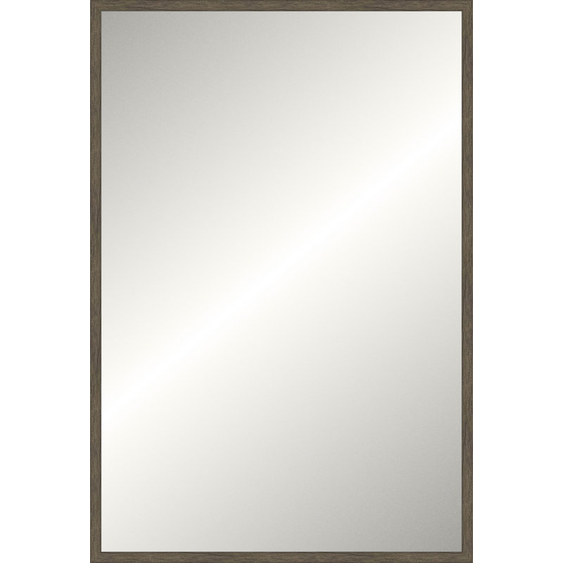 Grey Wood Legacy Mirror, Classic Vanity