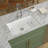 30 Inch White Undermount Quartz Workstation Kitchen Sink