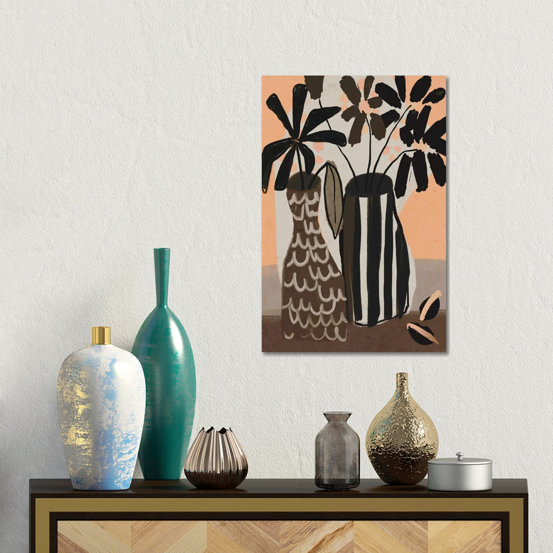 Still Life With Vases by Treechild - Wrapped Canvas Gallery-Wrapped Canvas Giclée