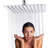 Rain Fixed Shower Head 1.8 GPM GPM with Self-Cleaning
