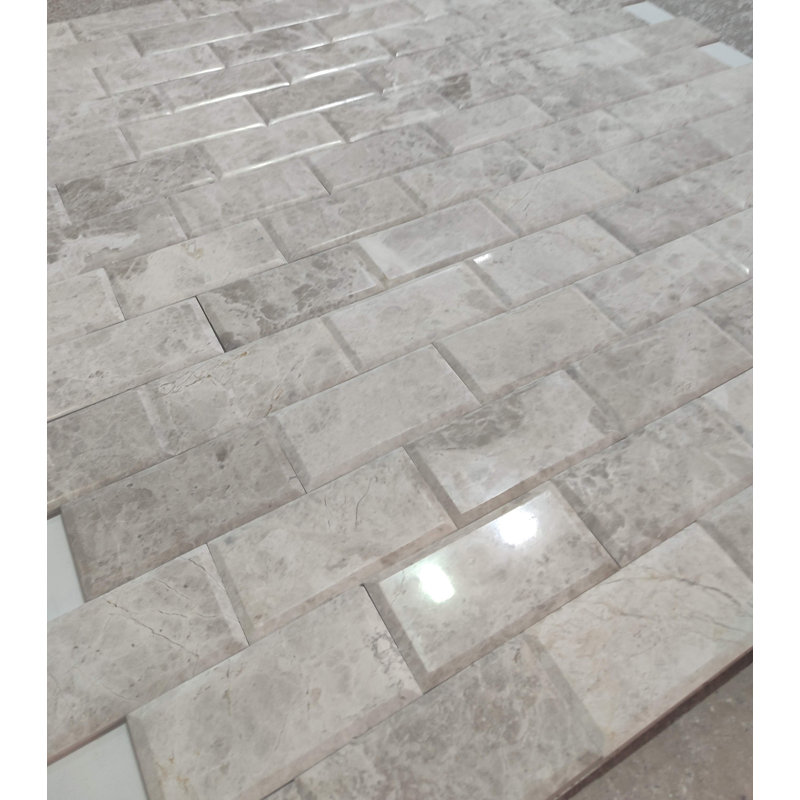 3x6 POLISHED & DEEP, Bianco Venantino