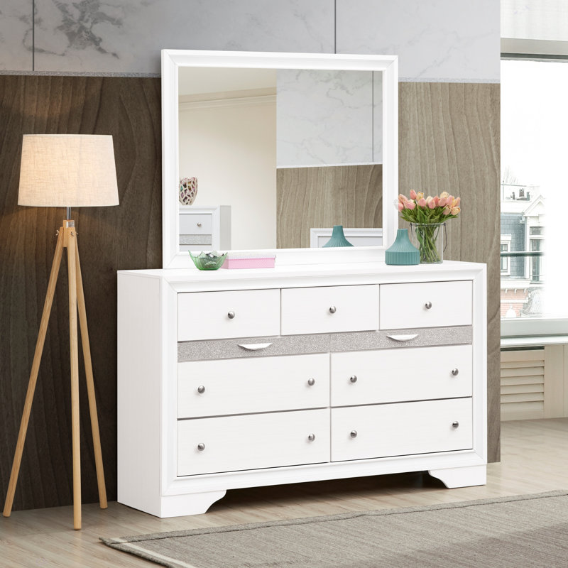 Commode Madrid G02390-D, Blanc