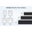 Matelas hybride 12 po, ressorts ensachés individuellement, fermeté moyenne-403279942