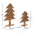 Rustic Wood Pine Tree (Set of 2)