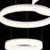 Minuta 3 - Light Dimmable LED Round / Oval Chandelier