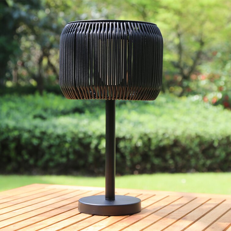 HoogaLife 7.8'' Battery Powered Integrated LED Outdoor Table Lamp