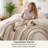 Bedsure Sherpa Fleece Blanket, Reversible Soft Throw with Cozy Warmth, Stripe Design for Everyday Comfort-105504200-105504206