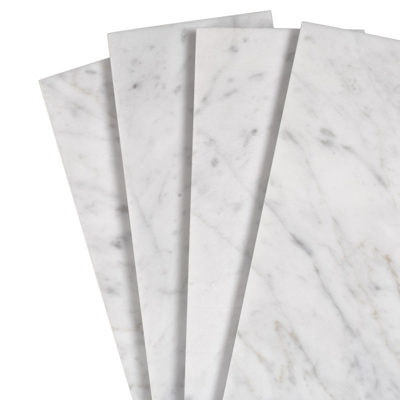 4" x 12" Marble Look Subway Wall & Floor Tile