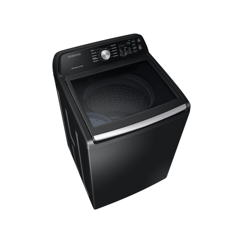 Samsung 4.5 cu. ft. Capacity Top Load Washer with Active WaterJet, Brushed Black