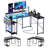 Kyleon L-Shaped Computer Desk with Power Outlet