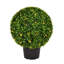 Topiaire 20 '' en faux buis en pot