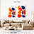 Avery Orange Blue Shapes -108635599